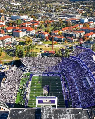 James Madison Dukes Football Blacksburg